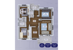 Alternative view of Steel Frame House 142 m²
