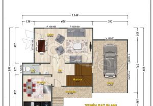 165 m² Two Story Steel Frame House 8 165 m² Two Story Steel Frame House - Image 3