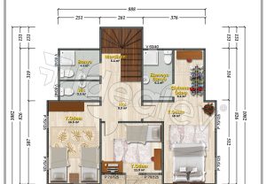 167 m² Two Story Steel Frame House 9 167 m² Two Story Steel Frame House - Image 4