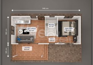 45 m² Steel Frame House - Image 3
