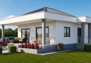 Alternative view of Steel Frame House 92 m²