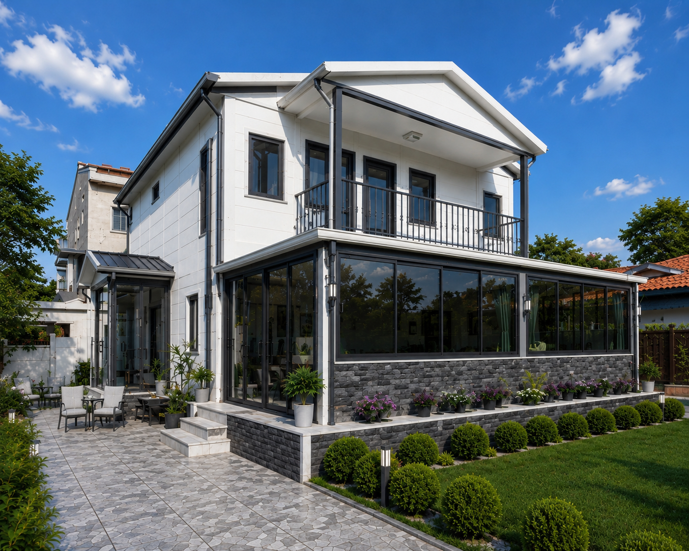 154 m² Two Story Prefabricated House 2 2 154 m² Two Story Prefabricated House 2
