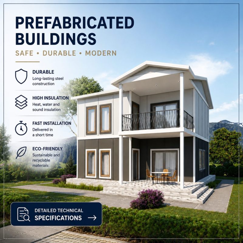 43 m² Prefabricated House 13 43 m² Prefabricated House 10